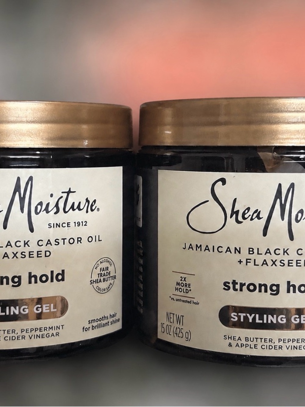 SheaMoisture Jamaican Black Castor Oil Strong Hold Styling Gel – New